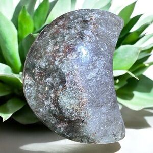 2.08” Garden Quartz Moon